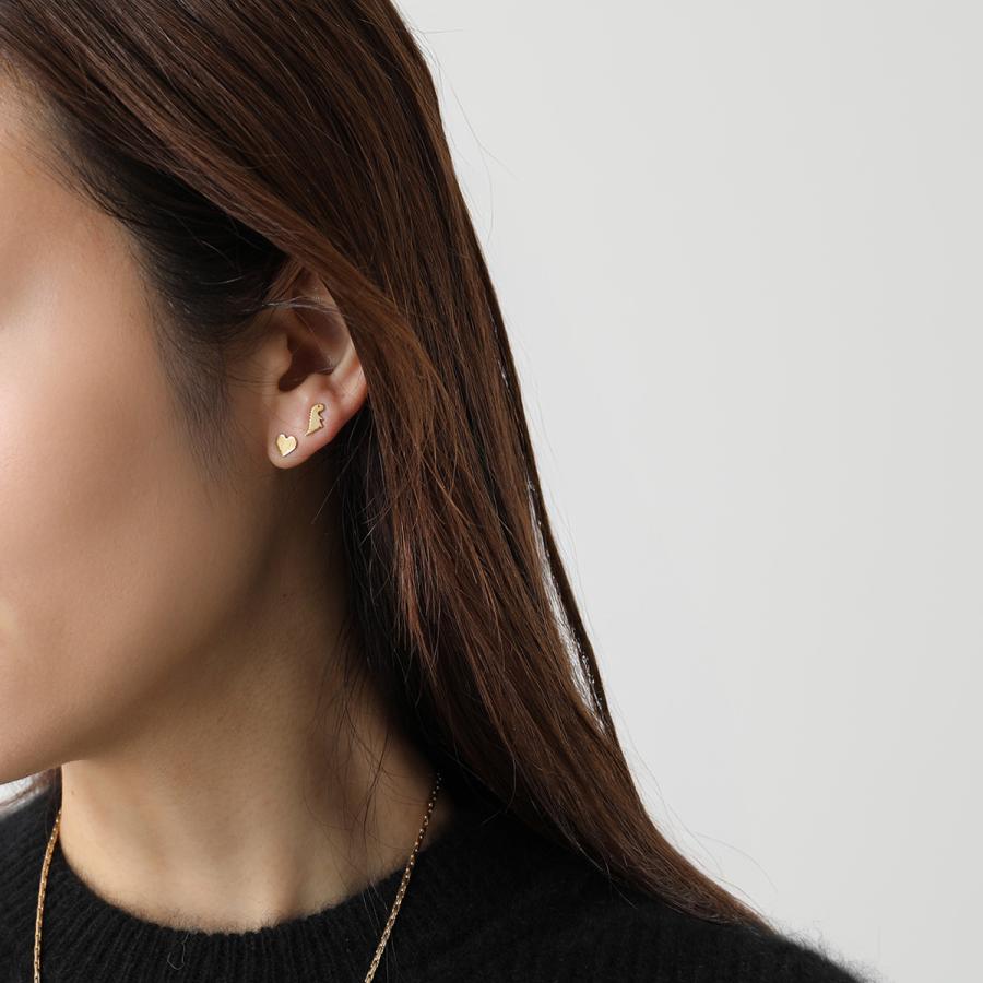 ALIITA（アリータ） ピアス MINI BOLD CORAZON FANTASMA DINO EARRING