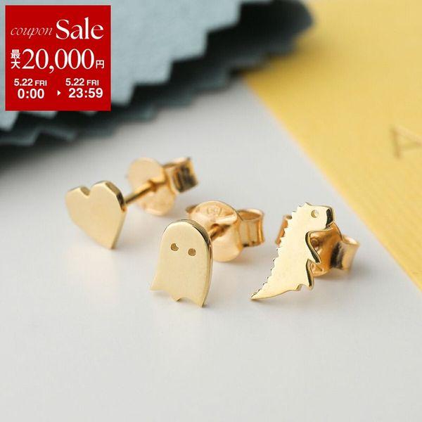 ALIITA（アリータ） ピアス MINI BOLD CORAZON FANTASMA DINO EARRING
