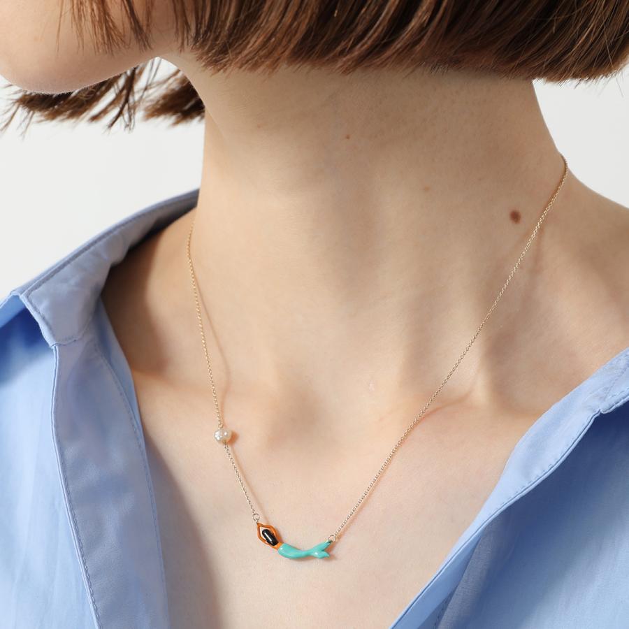 ALIITA（アリータ） ネックレス MERMAID PERLA ENAMEL NECKLACE ROLO
