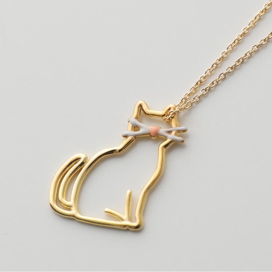 ALIITA（アリータ） ネックレス MIAU BIGOTES ENAMEL レディース