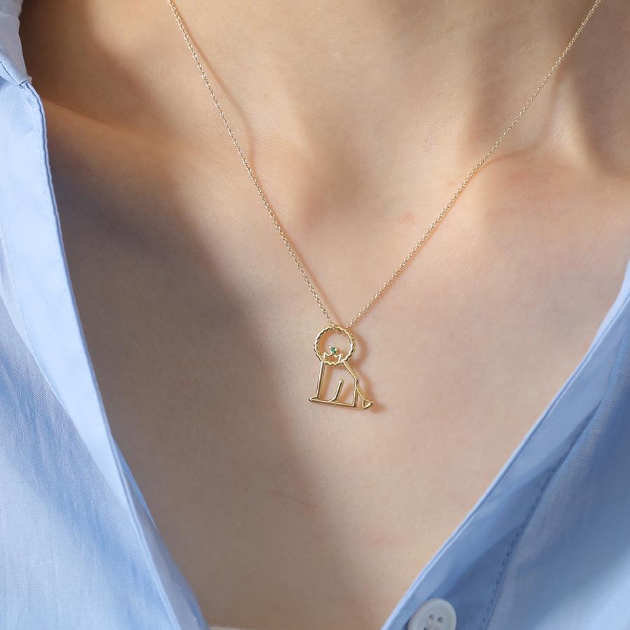 ALIITA（アリータ） ネックレス LEON ESMERALDA NECKLACE ROLO