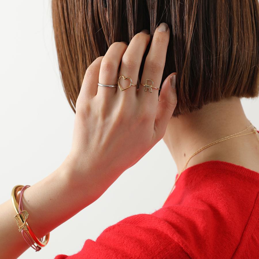 ALIITA アリータ リング LETRA RING レディース 指輪 イニシャル アルファベット ストーン アクセサリー カラー6色の画像