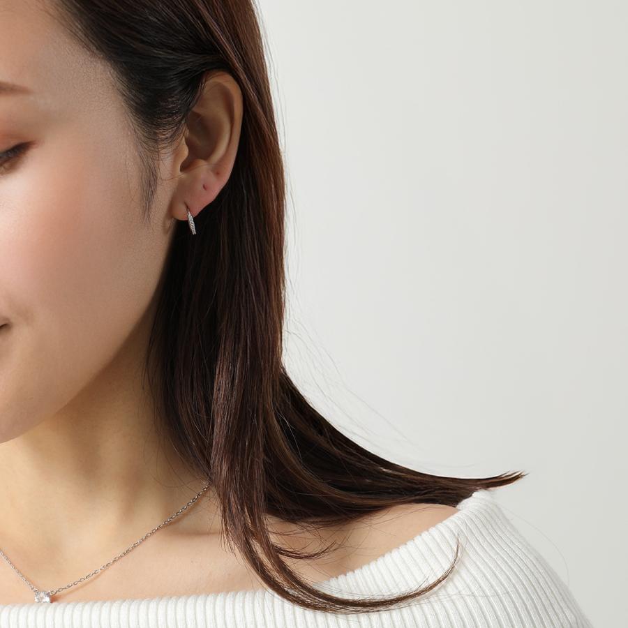 SWAROVSKI（スワロフスキー） ピアス Matrix hoop pierce マトリックス