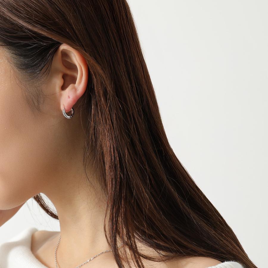 SWAROVSKI（スワロフスキー） ピアス Matrix hoop pierce マトリックス