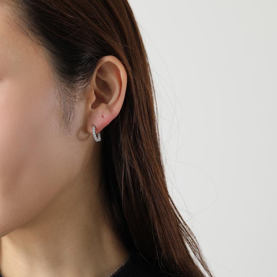 SWAROVSKI（スワロフスキー） フープピアス Matrix Vittore