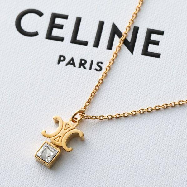 セリーヌネックレス CELINE（セリーヌ） ネックレス Triomphe トリオンフ 461VJ6BRS.35OR
