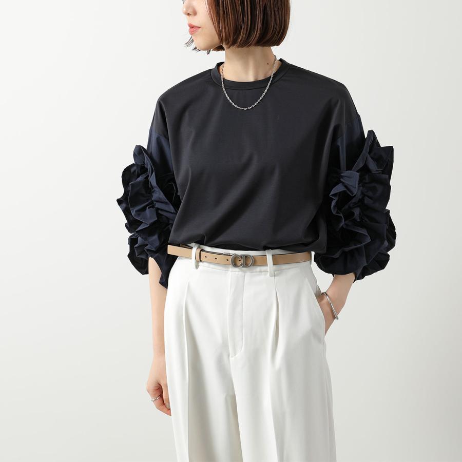 極美品☆Christian Dior クリスチャンディオール 038CCT82 CDロゴ入り レザー ベルト ブラック シルバー金具 イタリア製 レディース CDロゴ ベルト レザー ブラック シルバー金具 クリスチャンディオール