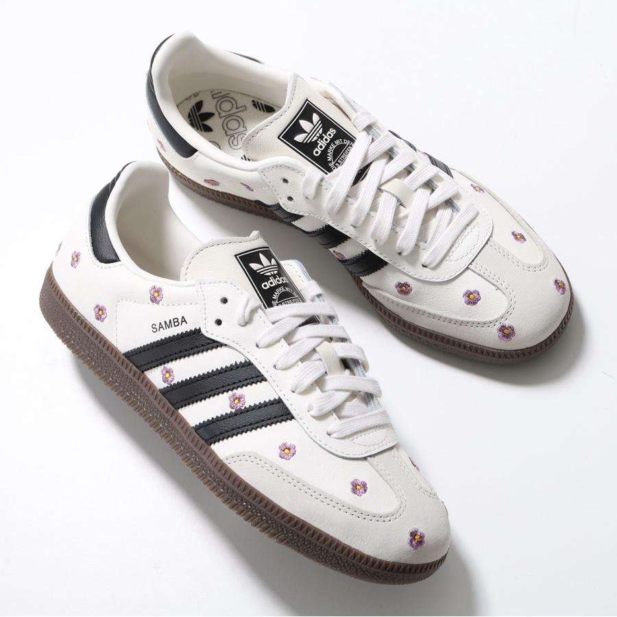 adidas フラワーアクセサリー付きスニーカー ☆美品☆ adidas スタンスミス 花柄スニーカー 24cm フラワー 白