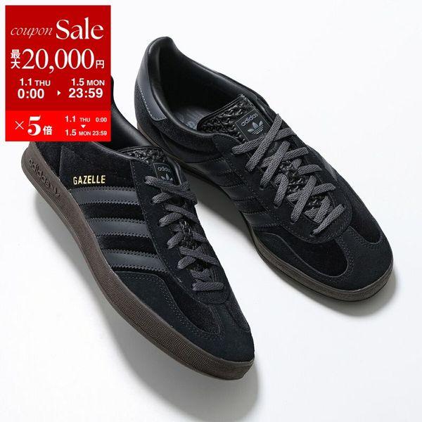 新品未使用 アディダス ガゼル インドア オールブラック 24CM JI2712 adidas（アディダス） adidas originals スニーカー GAZELLE INDOOR W