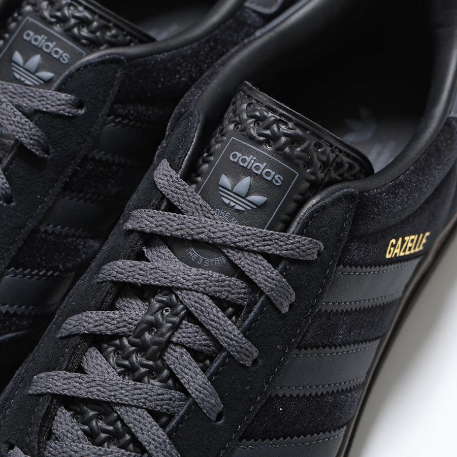 新品未使用 アディダス ガゼル インドア オールブラック 24CM JI2712 アディダス ガゼル インドア / Gazelle Indoor - ブラック
