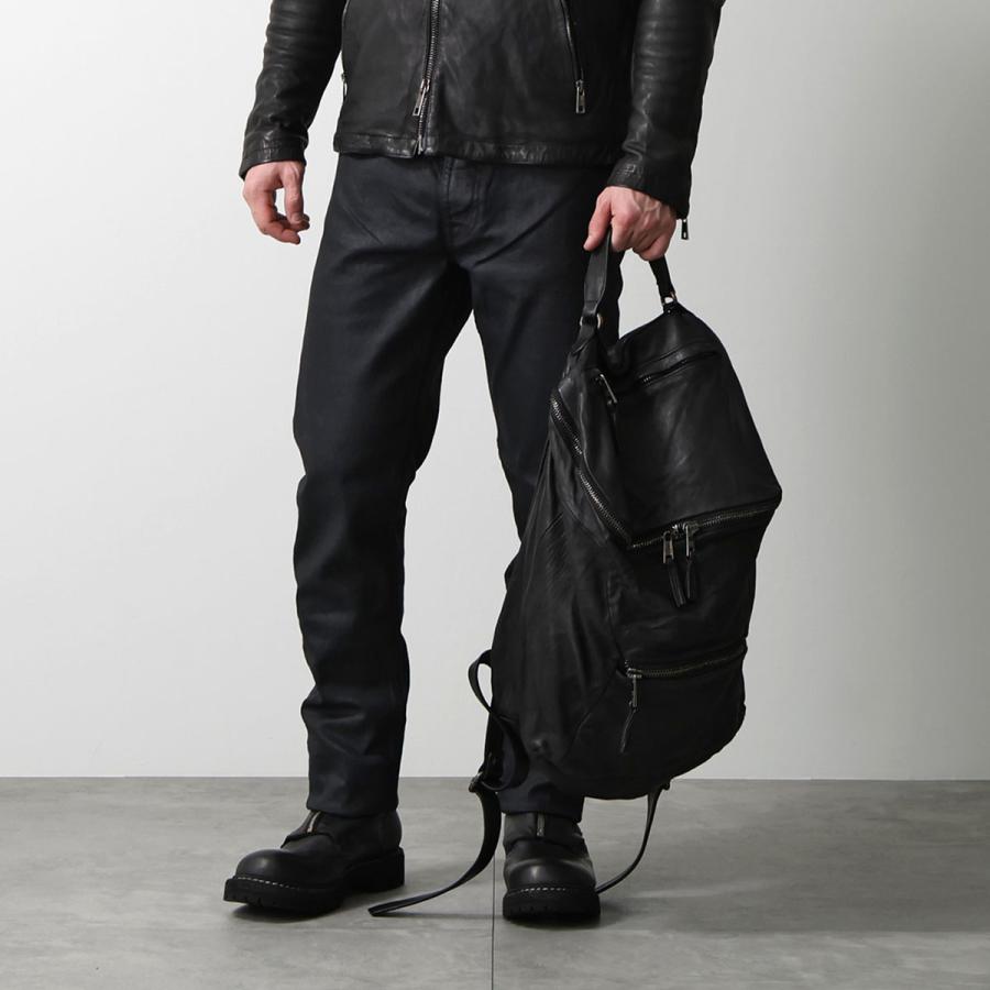 Giorgio Brato ブラックレザーリュック　メンズ Giorgio Brato ブラックレザーリュック メンズ GIORGIO BRATO