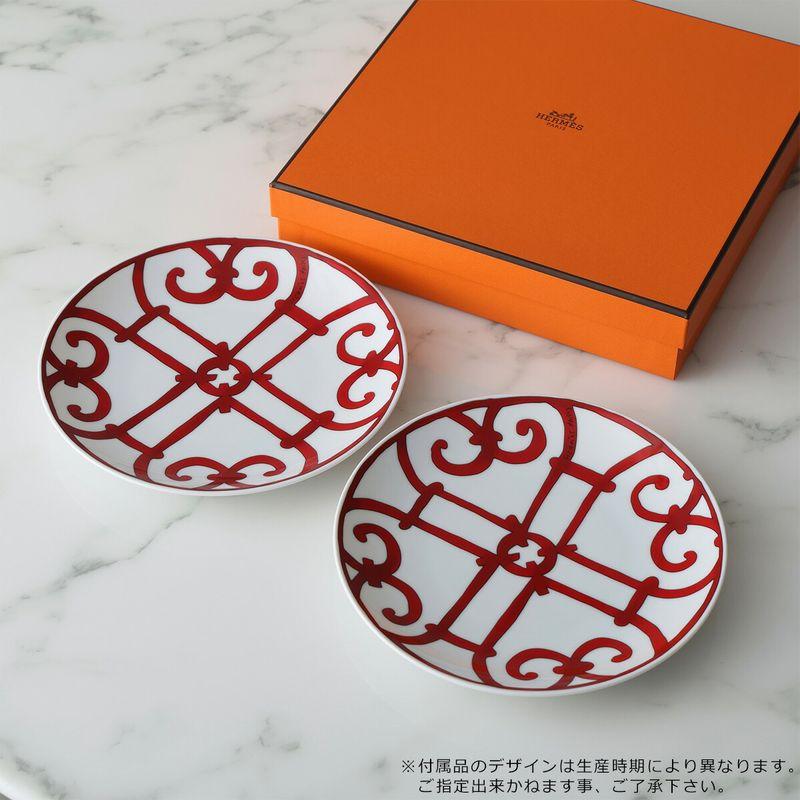 新品 2枚 HERMES エルメス ガダルキヴィール お皿 パンプレート HERMES（エルメス） パンプレート No5 ガダルキヴィール Guadalquivir