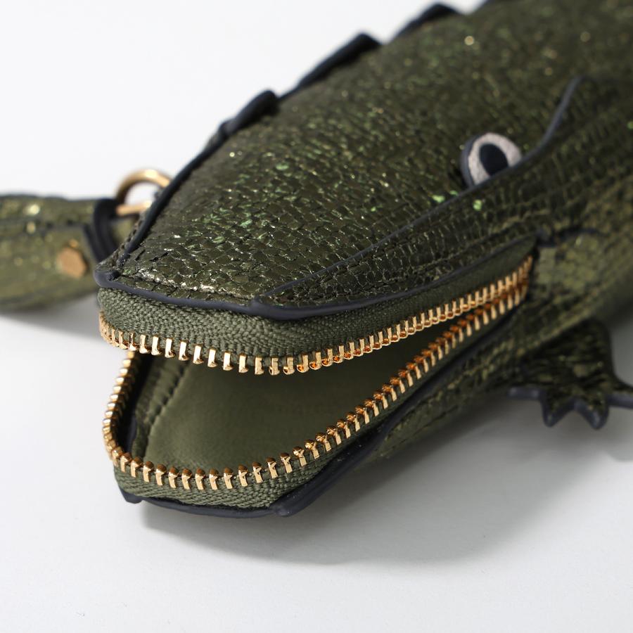 ANYA HINDMARCH ポーチ エコバッグ ワニ クロコダイル ANYA HINDMARCH（アニヤ・ハインドマーチ） ポーチ Pouch Crocodile