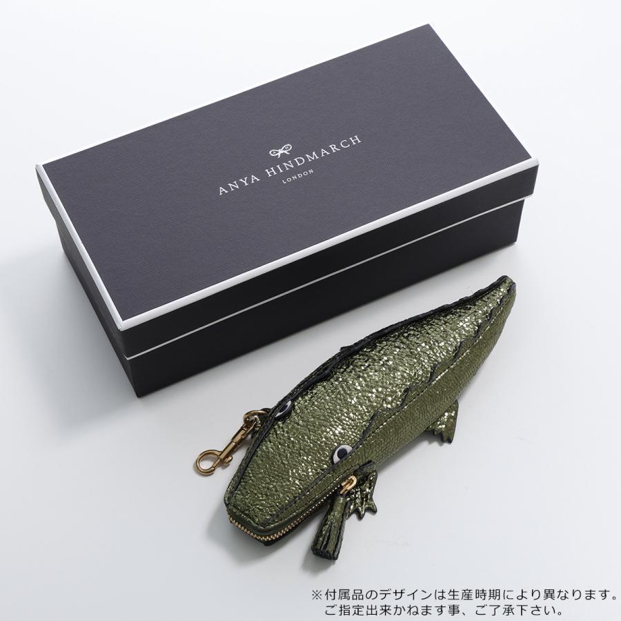 ANYA HINDMARCH ポーチ エコバッグ ワニ クロコダイル ANYA HINDMARCH ポーチ エコバッグ ワニ クロコダイル ANYA HINDMARCH