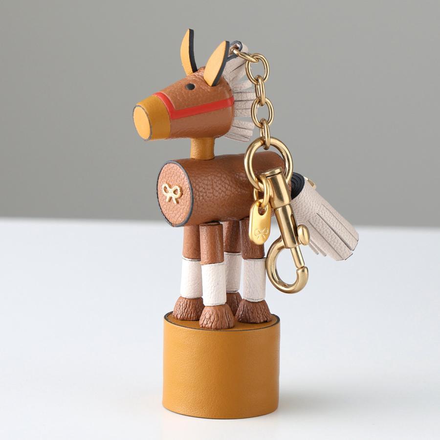 ANYA HINDMARCH（アニヤ・ハインドマーチ） キーホルダー Charm Horse