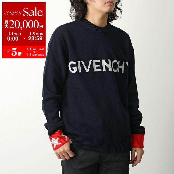 Givenchy ジバンシィ リバースセーター ニットセーター GIVENCHY（ジバンシィ）ニット・セーター 青 サイズ:XL メンズ