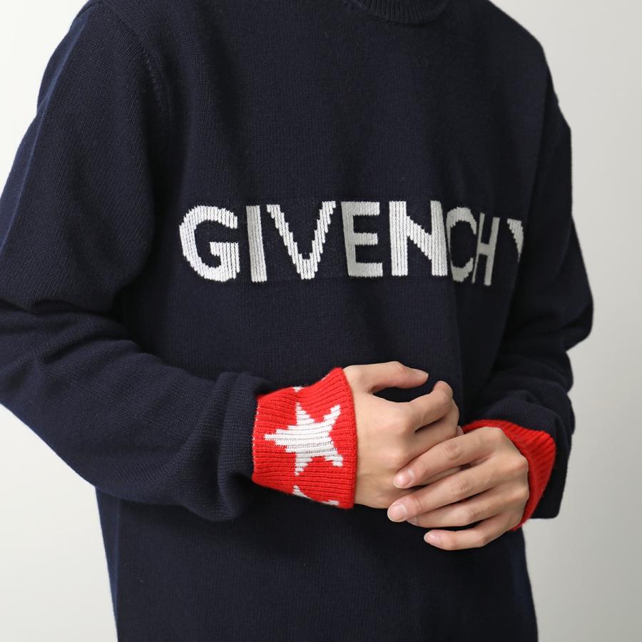 GIVENCHY（ジバンシィ） セーター BM90QP4YH4 メンズ ロゴ ジャガード