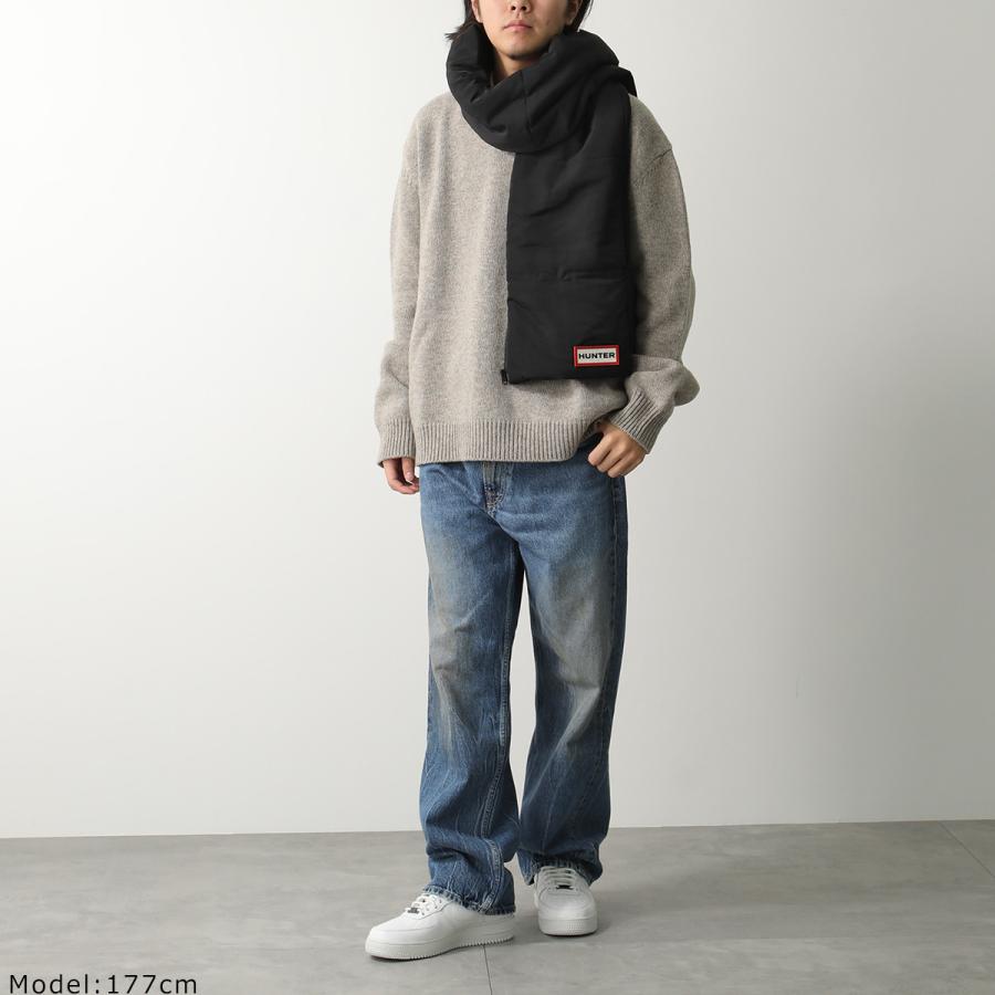 ハンター HUNTER イントレピッド ジップアップ スカーフ マフラー 衣料品 ポリエステル メンズ レディース ブラック系 HR10027BLK 【新品】 HUNTER（ハンター） マフラー INTREPID ZIP UP SCARF HR10027 メンズ