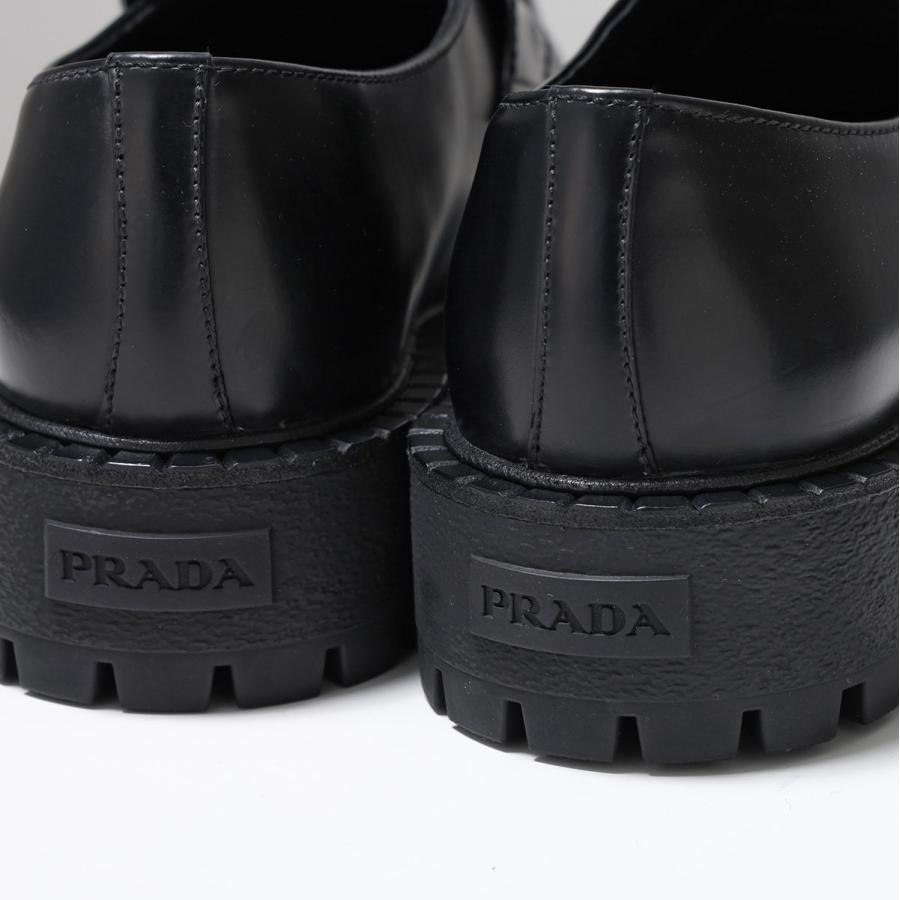 PRADA（プラダ） ローファー 2DE151 B4L メンズ レザー トライアングル