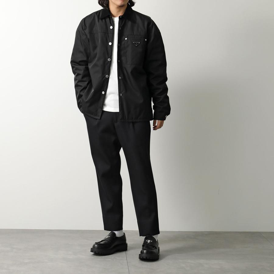 PRADA（プラダ） ローファー 2DE151 B4L メンズ レザー トライアングル