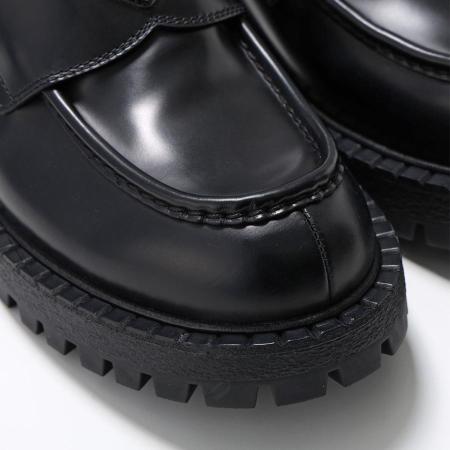 PRADA（プラダ） ローファー 2DE151 B4L メンズ レザー トライアングル