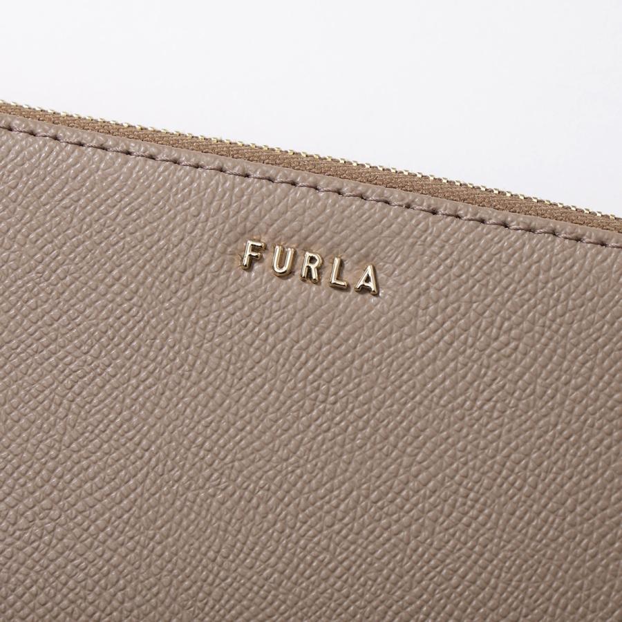 FURLA フルラ 長財布 クラシック フラップ レザー ベージュ ほぼ新品 FURLA（フルラ） ラウンドファスナー長財布 CLASSIC クラシック