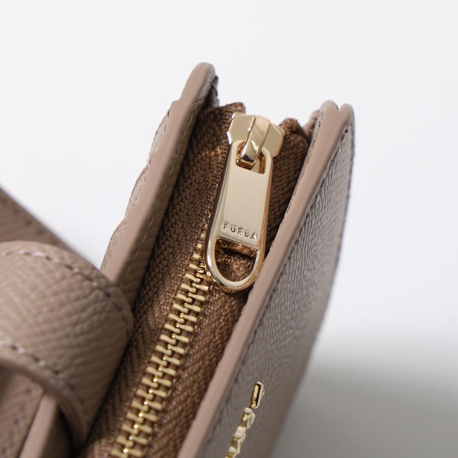 Furla フルラ 二つ折り財布 CLASSIC クラシック WP00443 BX0306 レディース レザー メタルロゴ ミニ財布 カラー4色の画像