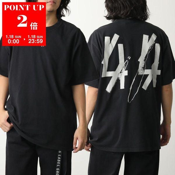 ブラック 半袖 Tシャツ 44 LABEL GROUP フォーティーフォーレーベルグループ Tシャツ B0030556