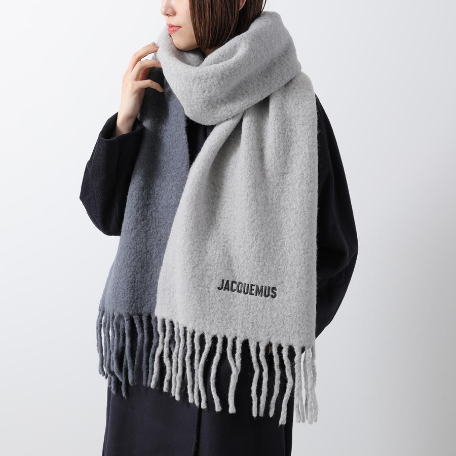 t*迎様 Jacquemus（ジャックムス) ウール マフラー 新品 JACQUEMUS（ジャックムス） マフラー Moisson ACU00574AOT4032