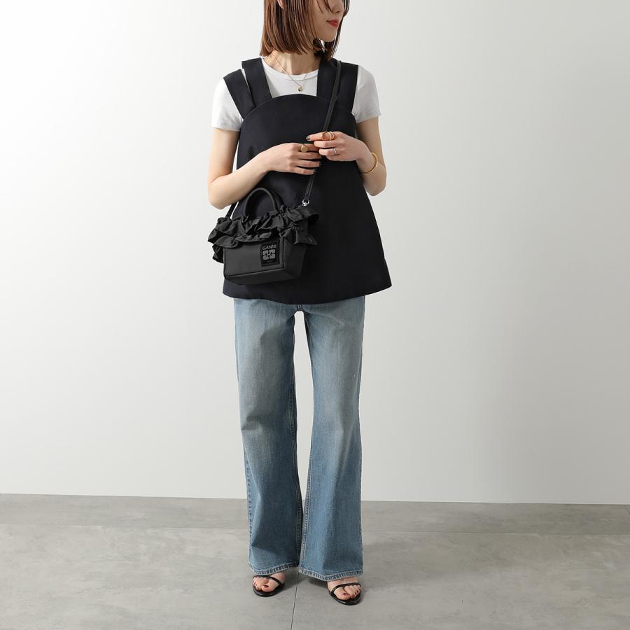 GANNI（ガニー） ハンドバッグ Mini Shopper Ruffle A7187 5972