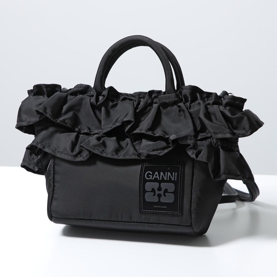 GANNI（ガニー） ハンドバッグ Mini Shopper Ruffle A7187 5972