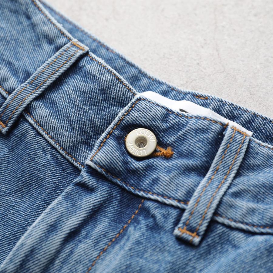 LOEWE（ロエベ） ハーフパンツ ANAGRAM SHORT JEANS アナグラム