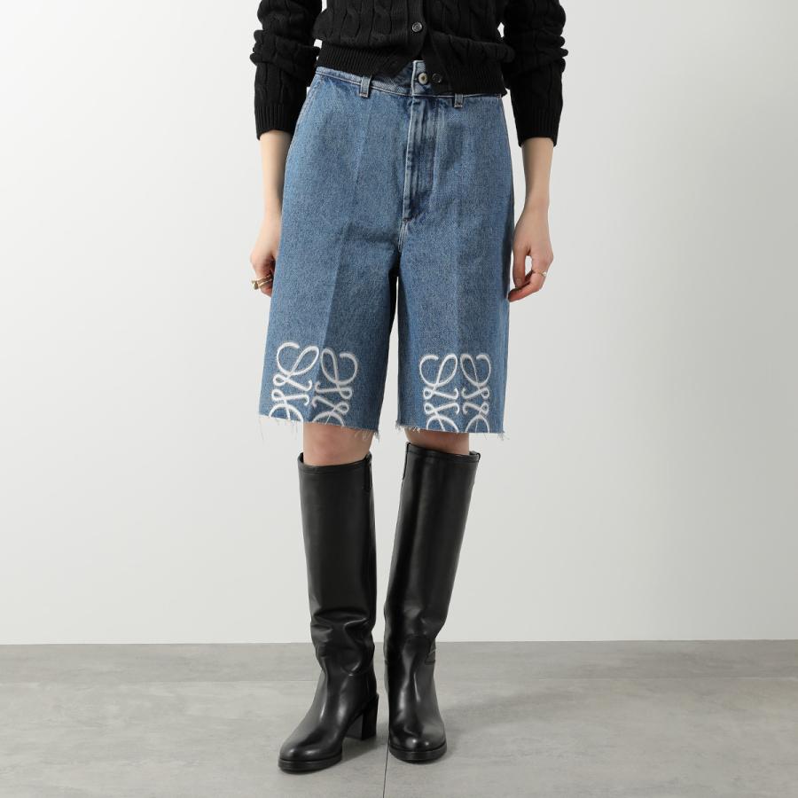 LOEWE（ロエベ） ハーフパンツ ANAGRAM SHORT JEANS アナグラム
