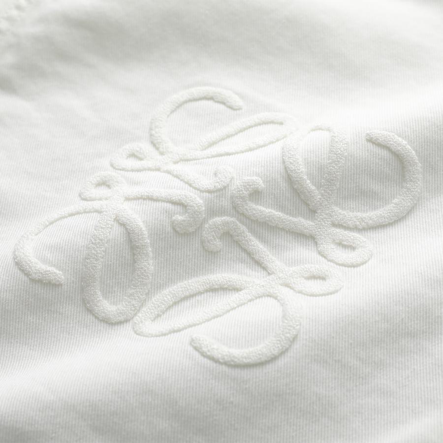 LOEWE ホワイト刺繍 デニムパンツ LOEWE（ロエベ） ジーンズ ANAGRAM BAGGY アナグラム S616Y11X40