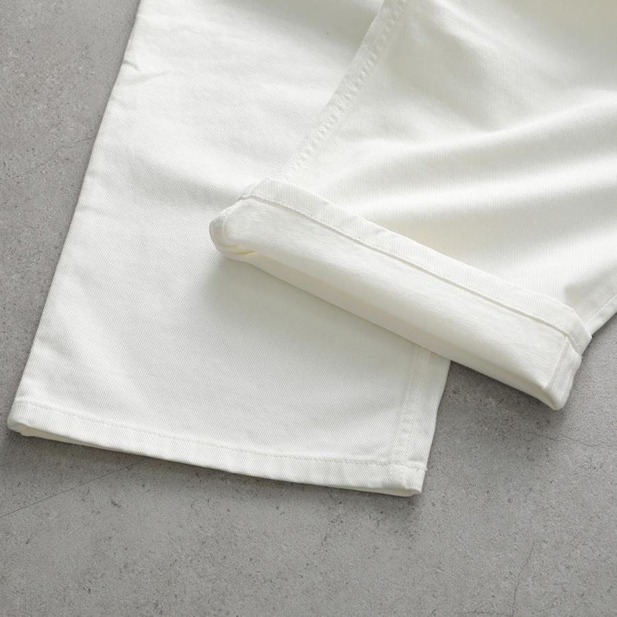 LOEWE ロエベ ジーンズ ANAGRAM BAGGY アナグラム S616Y11X40 メンズ レディース デニムパンツ ワイド Gパン ジーパン 2100/WHITEの画像