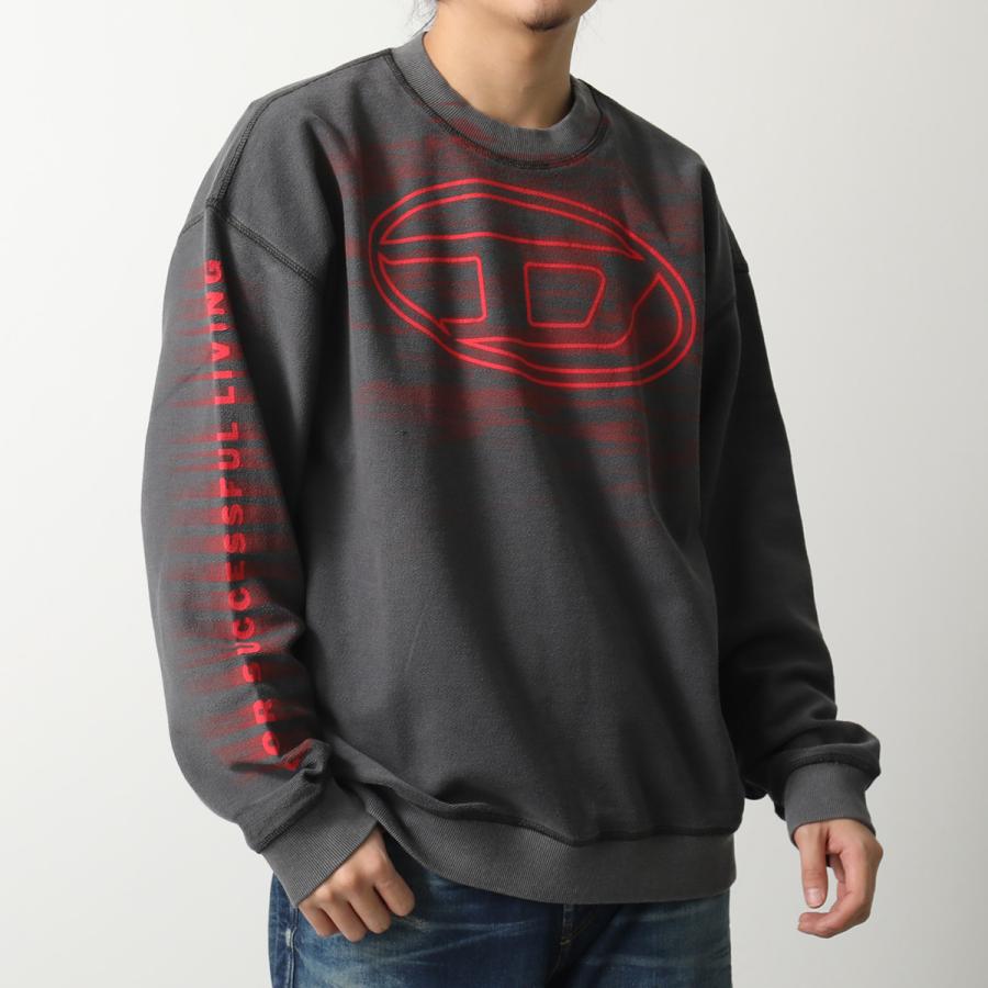 2025 秋冬新作！ DIESEL ディーゼル トレーナー メンズ A18654 0AGCB / S-BOXT-T1 ネイビー DIESEL（ディーゼル） スウェット S-BOXT-T1 A18654 0AGCB メンズ プル