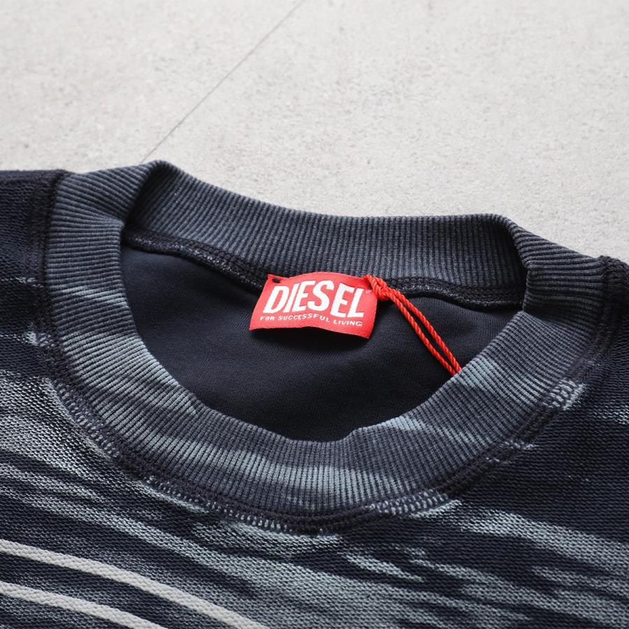 DIESEL（ディーゼル） スウェット S-BOXT-T1 A18654 0AGCB メンズ プル