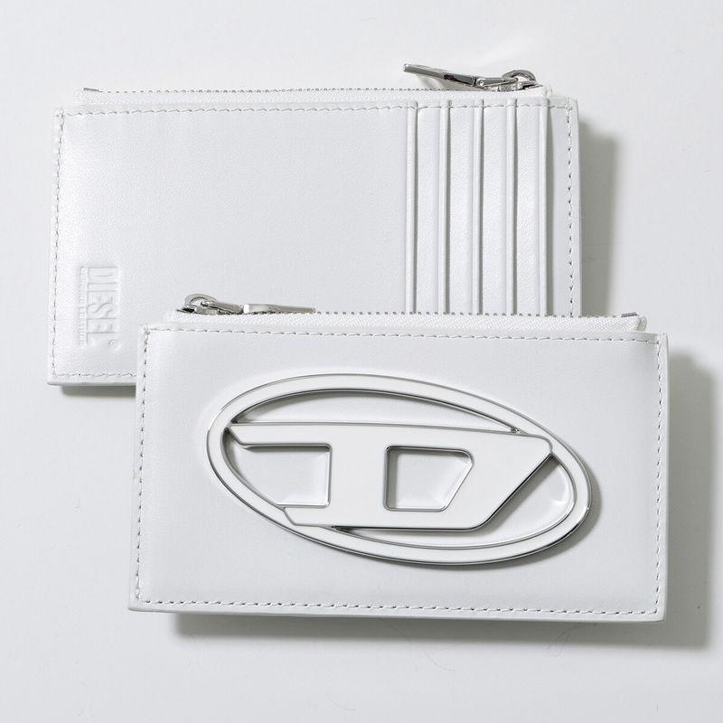 DIESEL シルバー カードケース　小銭入れ DIESEL（ディーゼル） コインケース 1dr card holder iii カード