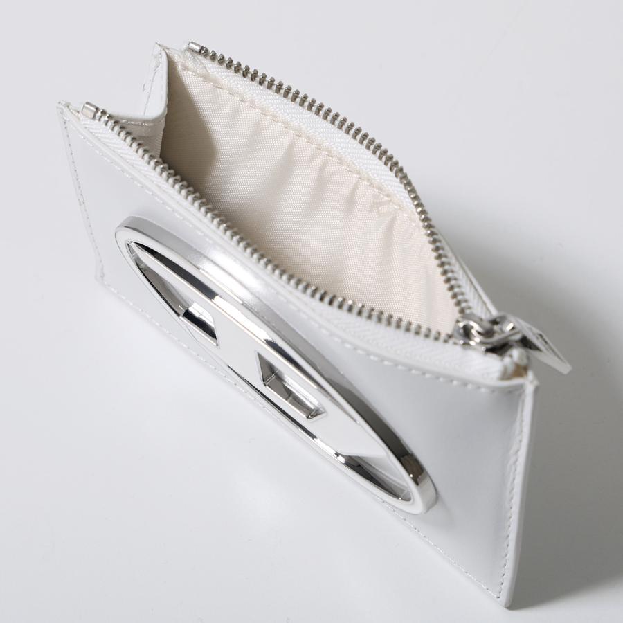 DIESEL カードケース 1DR KEY HOLDER ホワイト　ディーゼル DIESEL（ディーゼル） コインケース 1dr card holder iii カード