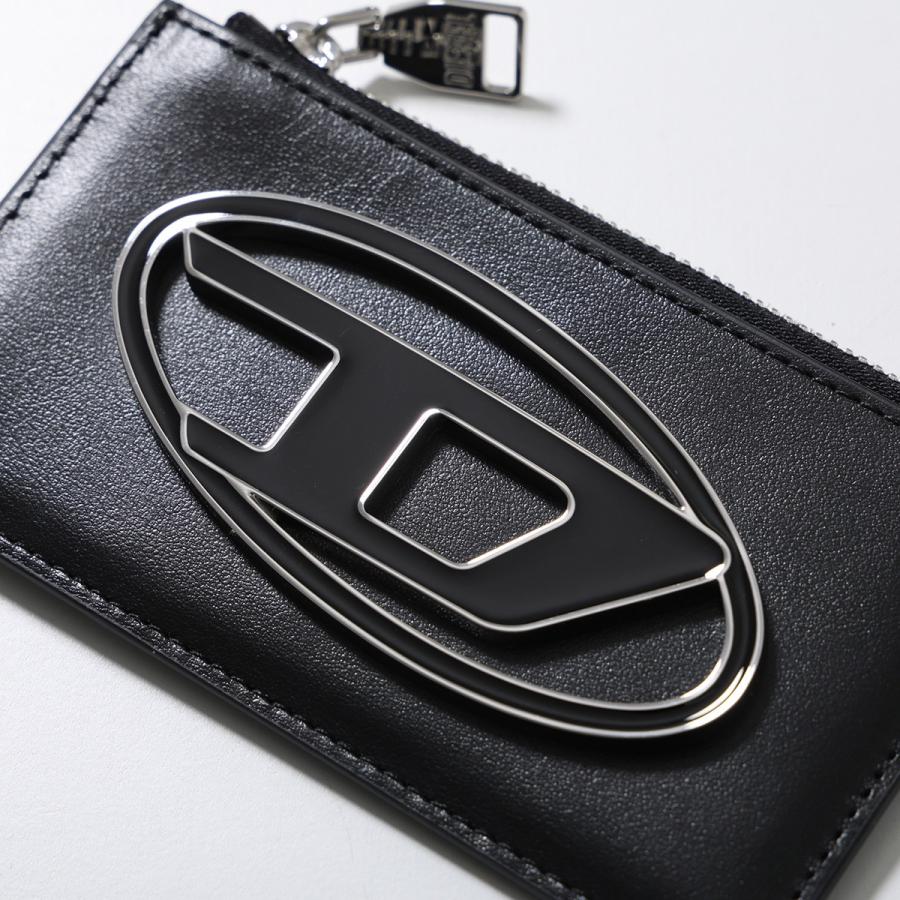 未使用✨DIESEL ディーゼル 1DR カードホルダー ケース 本革 黒 正規品 新品 DIESEL ディーゼル ブラック 黒 レザー カードケース