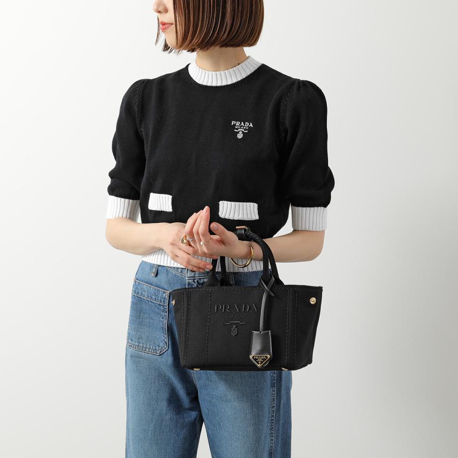 美品✨ PRADA カナパ S 2way ショルダー付 デニム ハンドバッグ PRADA カナパ S 2way ショルダー付 ハンドバッグ デニム レディース