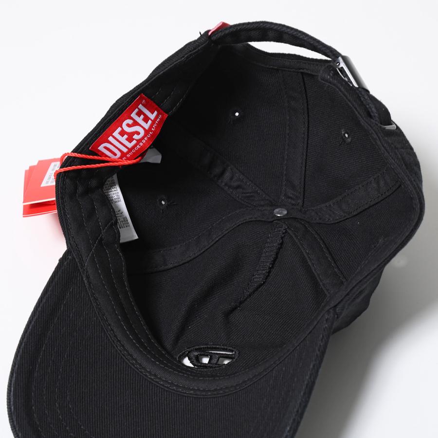 DIESEL（ディーゼル） ベースボールキャップ C-BELL-D A19422 0BLAA