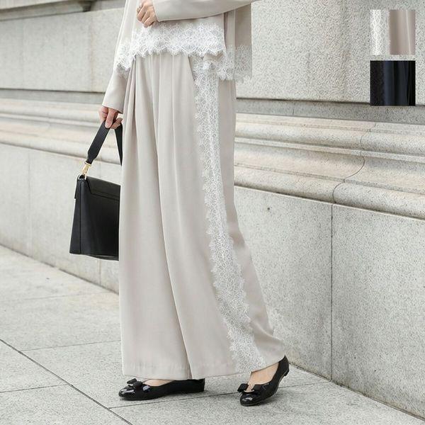 anana（アナナ） タックパンツ a96-005 レディース サイドレース ハイ