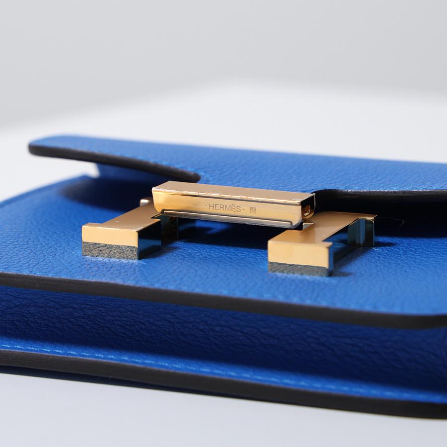 エルメス コンスタンス スリム バイカラー 082501CK 財布 HERMES - エルメス コンスタンス スリム バイカラー 082501CK 財布の