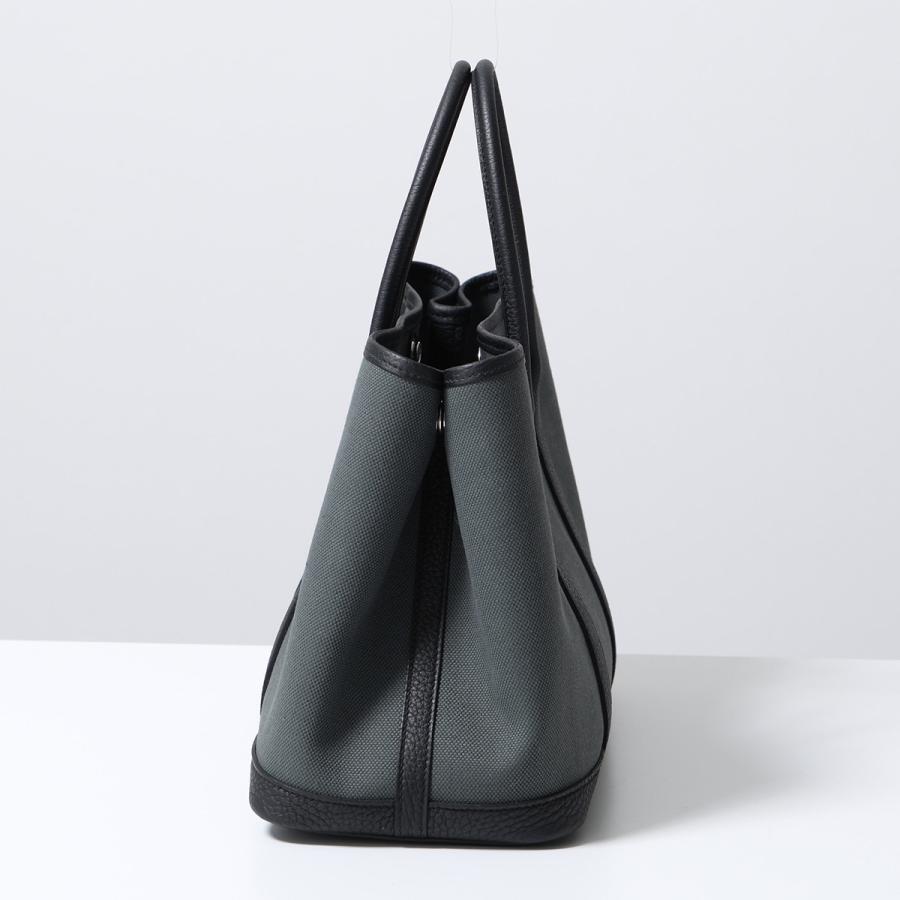 エルメス　ガーデンパーティtpm トワルオフィシェ　　　　黒　トートバック HERMES（エルメス） トートバッグ ガーデンパーティー Garden Party