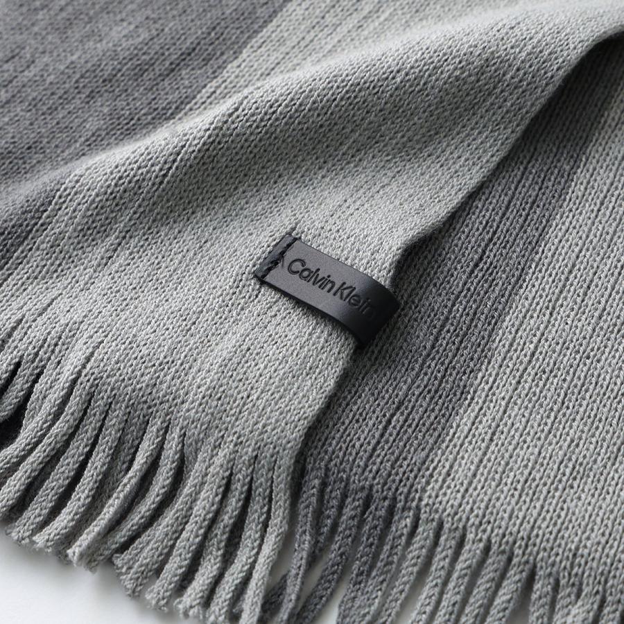 カルバンクライン　メンズマフラー Calvin Klein/カルバンクライン SIDE CALVIN KLEINSCARF マフラー