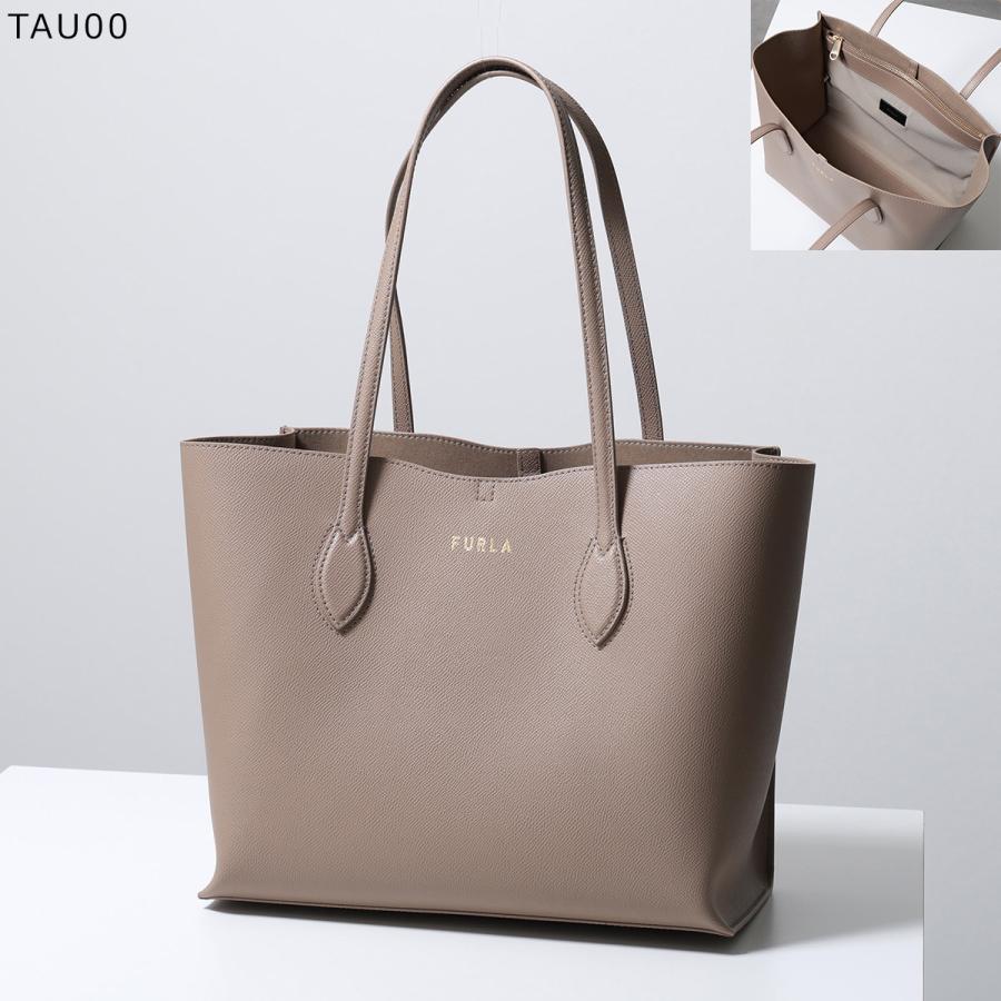 美品♡グレージュ♡FURLA フルラ ロゴ レザー 2way トートバッグ 美品♡グレージュ♡FURLA フルラ ロゴ レザー 2way トートバッグ