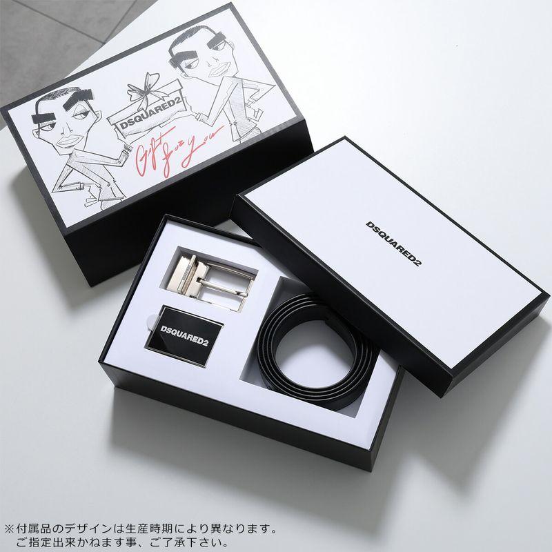DSQUARED2（ディースクエアード） ベルト 4 IN 1 BELT GIFT BOX