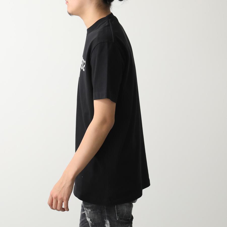 【美品】DSQUARED2 半袖 Tシャツ 黒 ブラック ファスナー付き DSQUARED2（ディースクエアード） DSQUARED2 Tシャツ 半袖 クルー