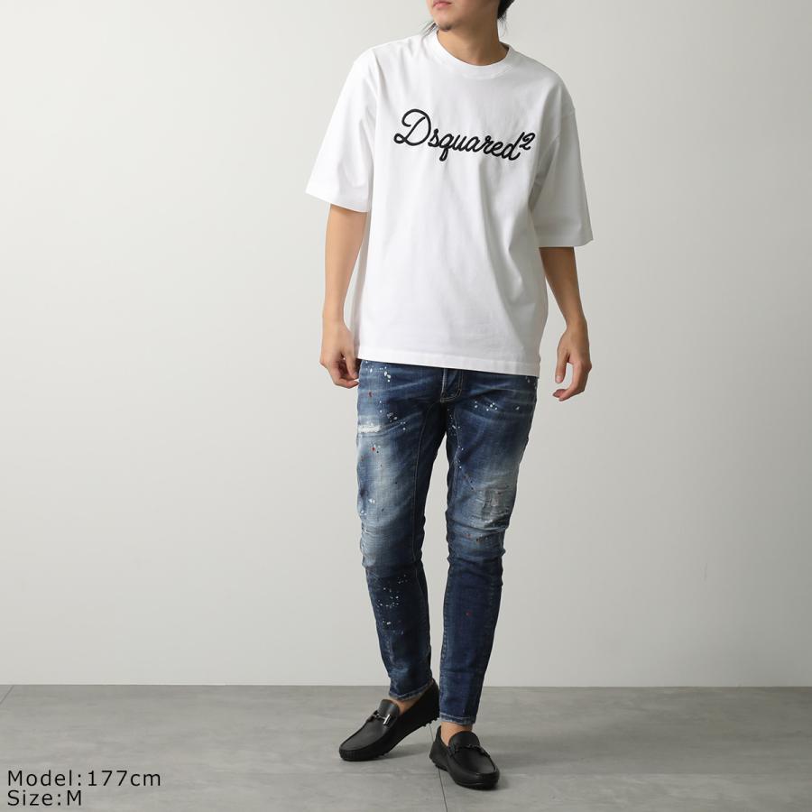 DSQUARED2（ディースクエアード） Tシャツ Embroidered Loose Fit T